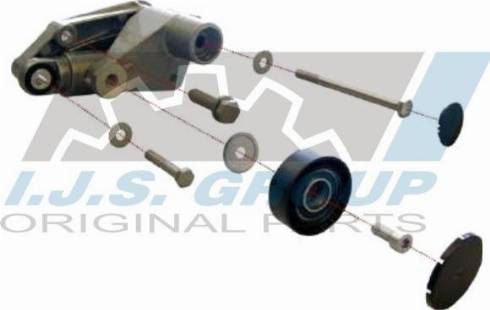 IJS GROUP 93-2253 - Set reparatie, brat tensionare curea trapezoidala - allinparts.ro