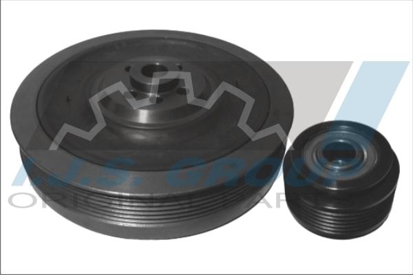 IJS GROUP 17-1029KIT B - Fulie curea, arbore cotit allinparts.ro
