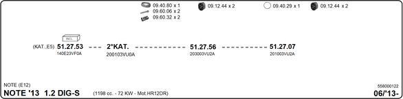 IMASAF 558000122 - Sistem de esapament allinparts.ro
