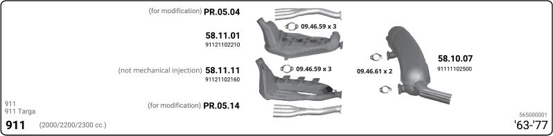 IMASAF 565000001 - Sistem de esapament allinparts.ro