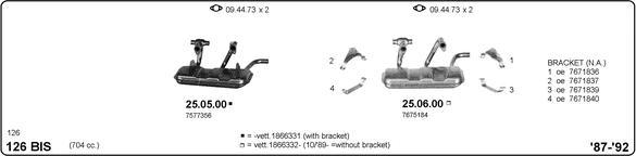 IMASAF 524000369 - Sistem de esapament - allinparts.ro