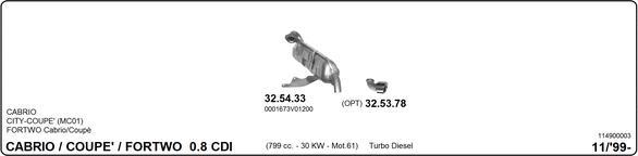 IMASAF 114900003 - Sistem de esapament allinparts.ro
