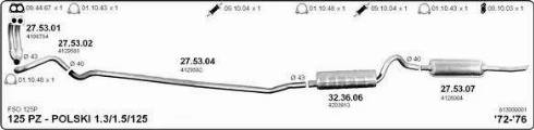 IMASAF 813000001 - Sistem de esapament allinparts.ro