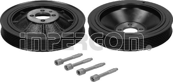 IMPERGOM 10370K1 - Fulie curea, arbore cotit - allinparts.ro