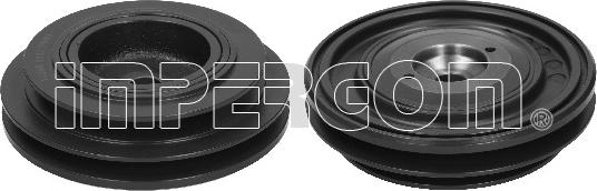 IMPERGOM 10266 - Fulie curea, arbore cotit - allinparts.ro