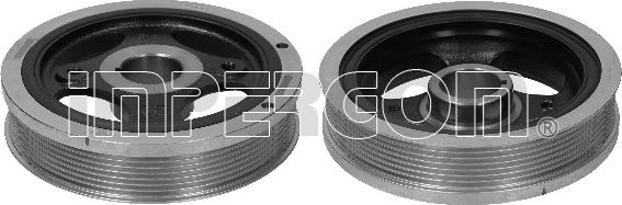 IMPERGOM 10233 - Fulie curea, arbore cotit - allinparts.ro