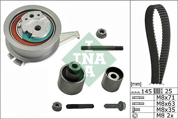 INA 530 0699 10 - Set curea de distributie allinparts.ro
