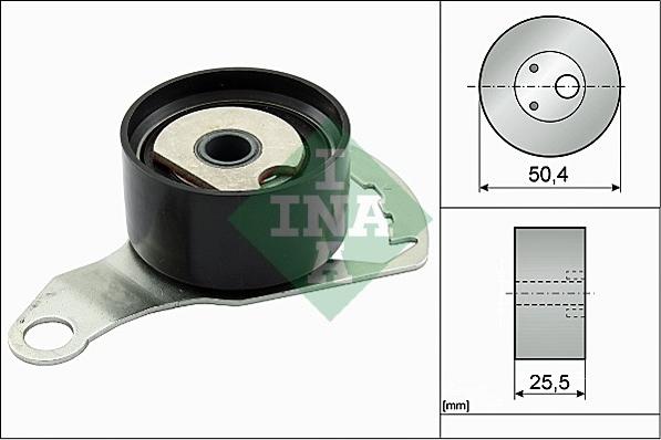 INA 531 0272 30 - Rola intinzator,curea distributie allinparts.ro