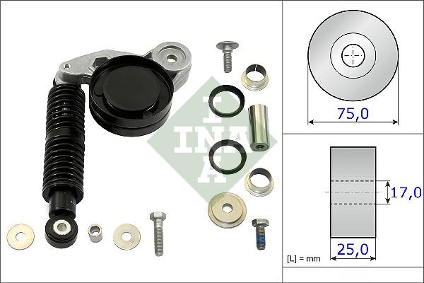 INA 533 0118 10 - Set reparatie, brat tensionare curea trapezoidala allinparts.ro