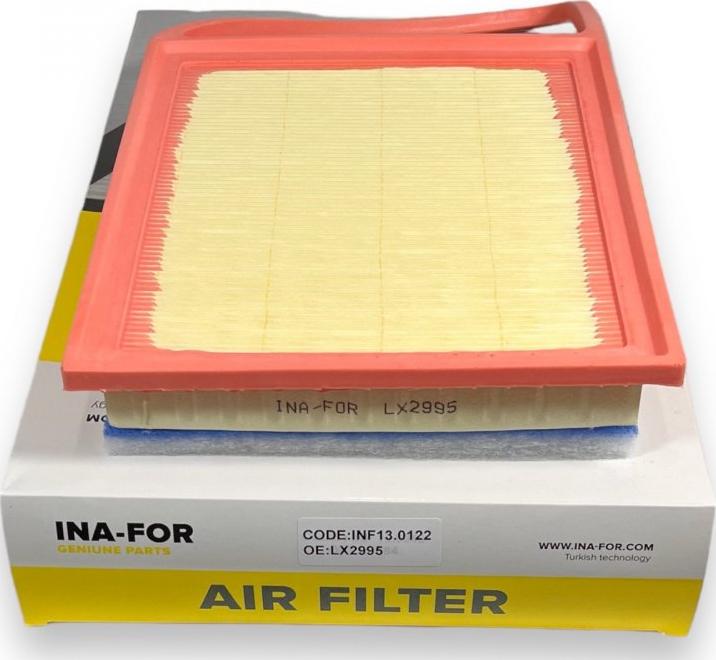 INA-FOR INF13.0122 - Filtru aer - allinparts.ro