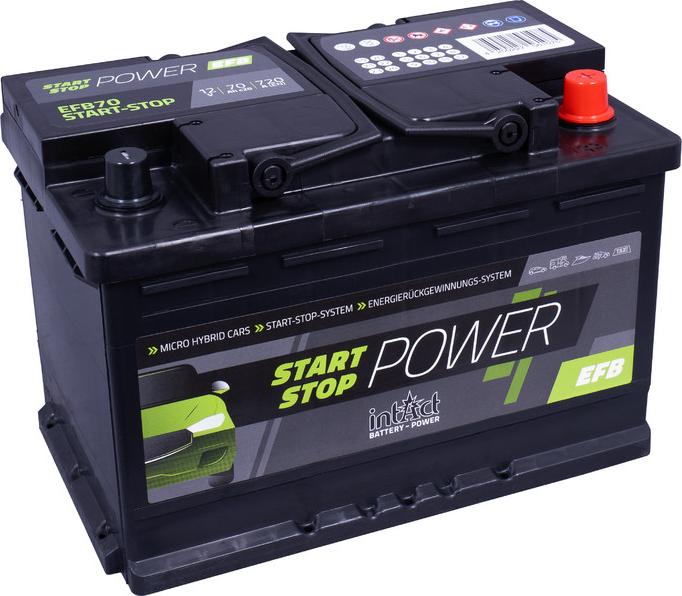 INTACT EFB70SS - Baterie de pornire allinparts.ro