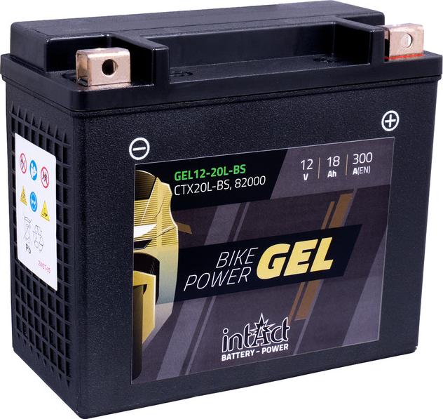 INTACT GEL12-20L-BS - Baterie de pornire allinparts.ro