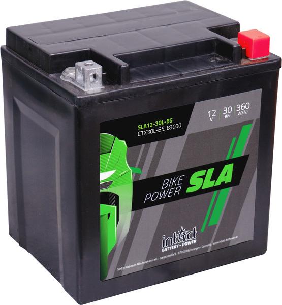 INTACT SLA12-30L-BS - Baterie de pornire allinparts.ro