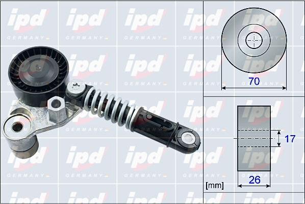 IPD 15-4091 - Intinzator curea, curea distributie - allinparts.ro