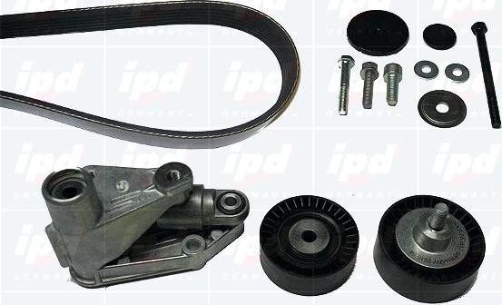 IPD 20-1653 - Set curea transmisie cu caneluri - allinparts.ro