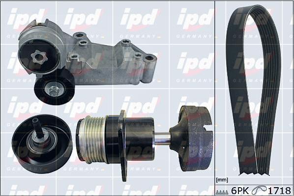 IPD 20-1855 - Set curea transmisie cu caneluri allinparts.ro