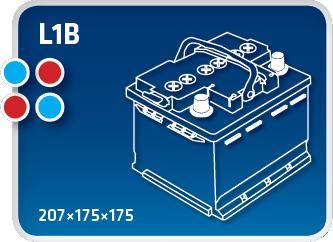 IPSA TM50P - Baterie de pornire allinparts.ro