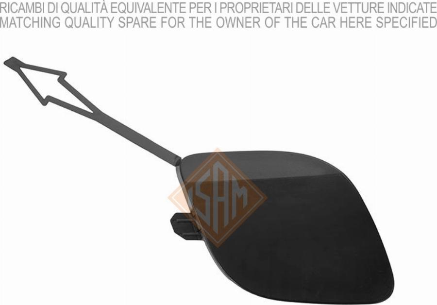 I.S.A.M. 1454811 - Acoperire tampon,sistem de remorcare - allinparts.ro
