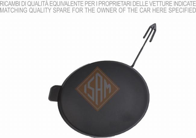 I.S.A.M. 1056811 - Acoperire tampon,sistem de remorcare - allinparts.ro
