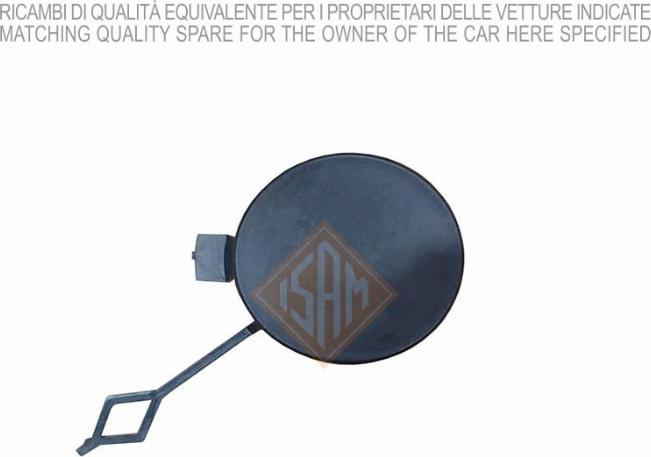 I.S.A.M. 1332811 - Acoperire tampon,sistem de remorcare allinparts.ro