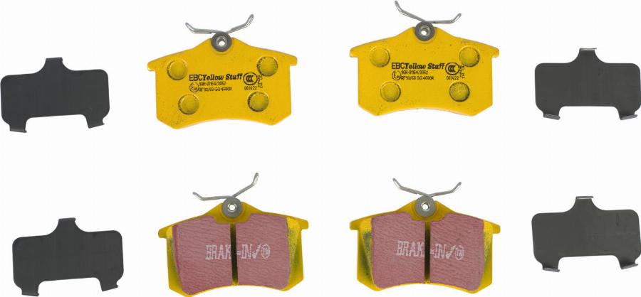 JAPOCAT DP4680R - Set placute frana de performanta allinparts.ro