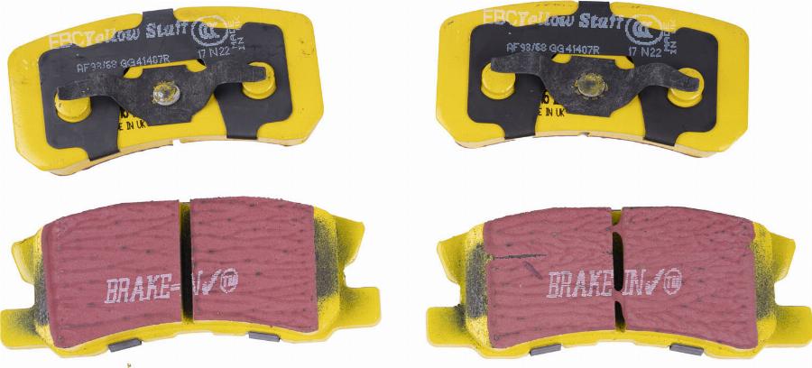 JAPOCAT MRP-2505YS - Set placute frana de performanta - allinparts.ro