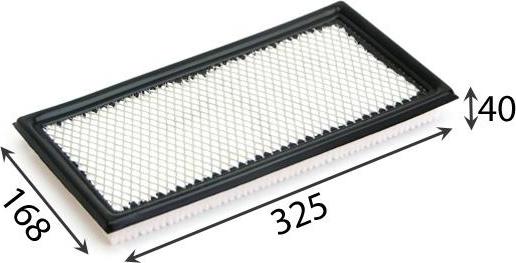 JS Asakashi A0314 - Filtru aer allinparts.ro