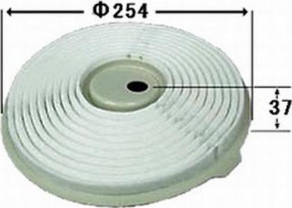 JS Asakashi A163J - Filtru aer - allinparts.ro