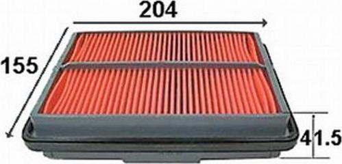 JS Asakashi A855J - Filtru aer - allinparts.ro