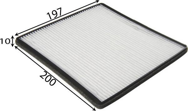 JS Asakashi AC0181 - Filtru, aer habitaclu - allinparts.ro