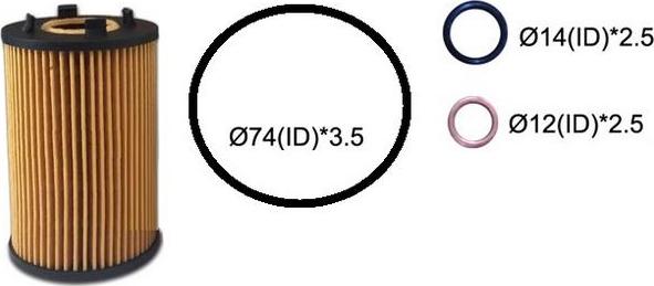 JS Asakashi OE0124 - Filtru ulei allinparts.ro