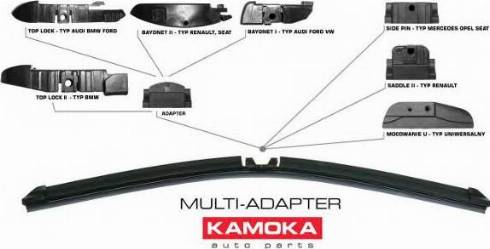 Kamoka 27450 - Lamela stergator - allinparts.ro