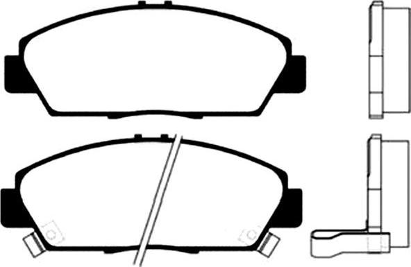 ADVICS C1N127Y - Set placute frana,frana disc - allinparts.ro
