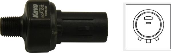 Kavo Parts EOP-3002 - Senzor,presiune ulei allinparts.ro