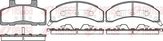 Kawe 0518 02 - Set placute frana,frana disc allinparts.ro