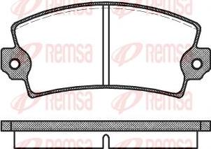 Kawe 0021 00 - Set placute frana,frana disc allinparts.ro