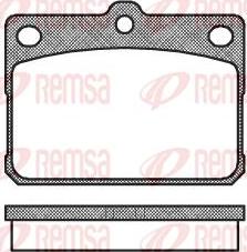 Kawe 0079 20 - Set placute frana,frana disc - allinparts.ro