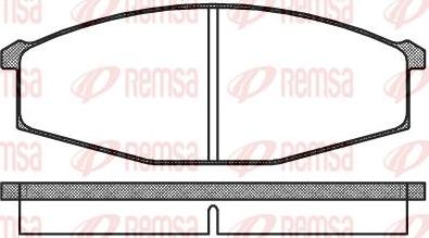 BOSCH 0 986 AB2 144 - Set placute frana,frana disc allinparts.ro