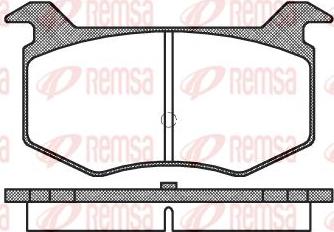 Kawe 0388 00 - Set placute frana,frana disc allinparts.ro