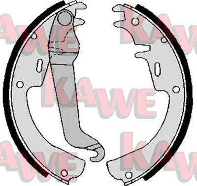 Kawe 02540 - Set saboti frana - allinparts.ro