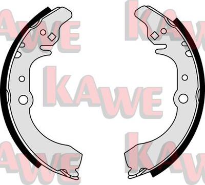 Kawe 07880 - Set saboti frana - allinparts.ro