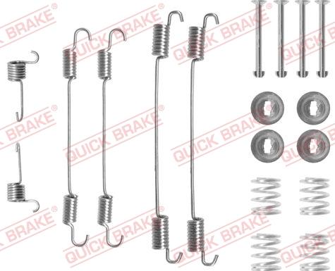 Kawe 105-0750 - Set accesorii, sabot de frana - allinparts.ro
