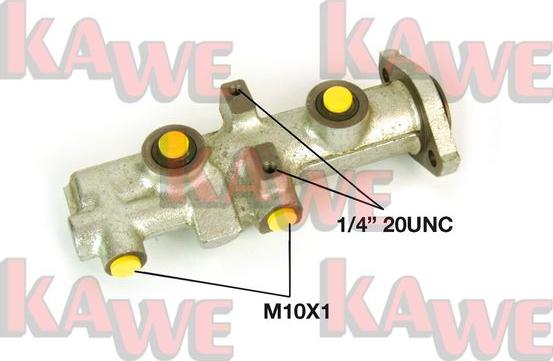 Kawe B1505 - Pompa centrala, frana allinparts.ro