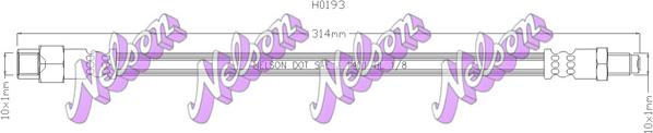 Kawe H0193 - Furtun ambreiaj - allinparts.ro