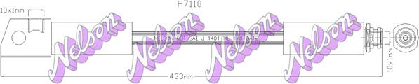 Kawe H7110 - Furtun frana - allinparts.ro