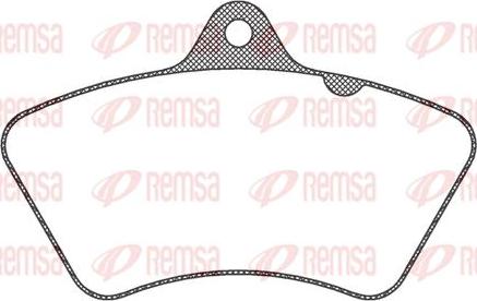 Kawe JCA826.00 - Set placute frana,frana disc allinparts.ro