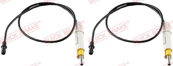 Kawe WS0207A - Senzor de avertizare,uzura placute de frana - allinparts.ro