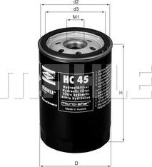 KNECHT HC 45 - Filtru hidraulic, cutie de viteze automata - allinparts.ro