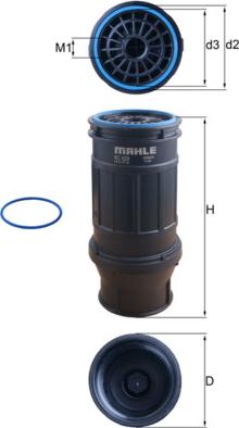KNECHT KC 629D - Filtru combustibil allinparts.ro