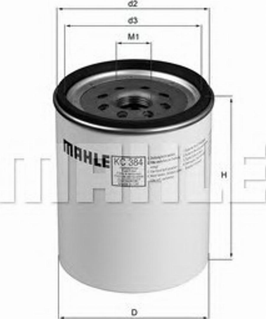 KNECHT KC 384D - Filtru combustibil allinparts.ro
